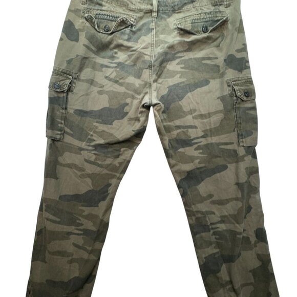 Iron Co. Mens Cargo Pants Camouflage 38/34 Durable Cotton Blend - Picture 10 of 11